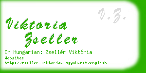 viktoria zseller business card